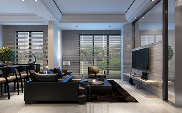 家装板材客厅装修效果图