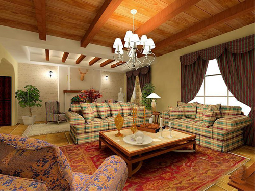 桑拿板吊顶图片