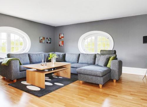 木地板安装后图片